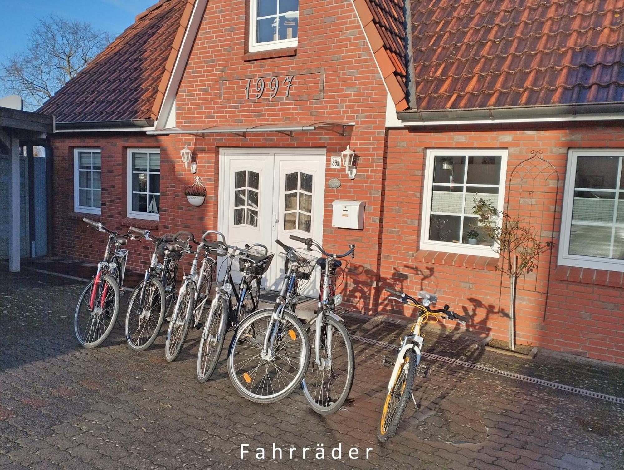 Nordseehaus Husum Mit Fahrraedern מראה חיצוני תמונה